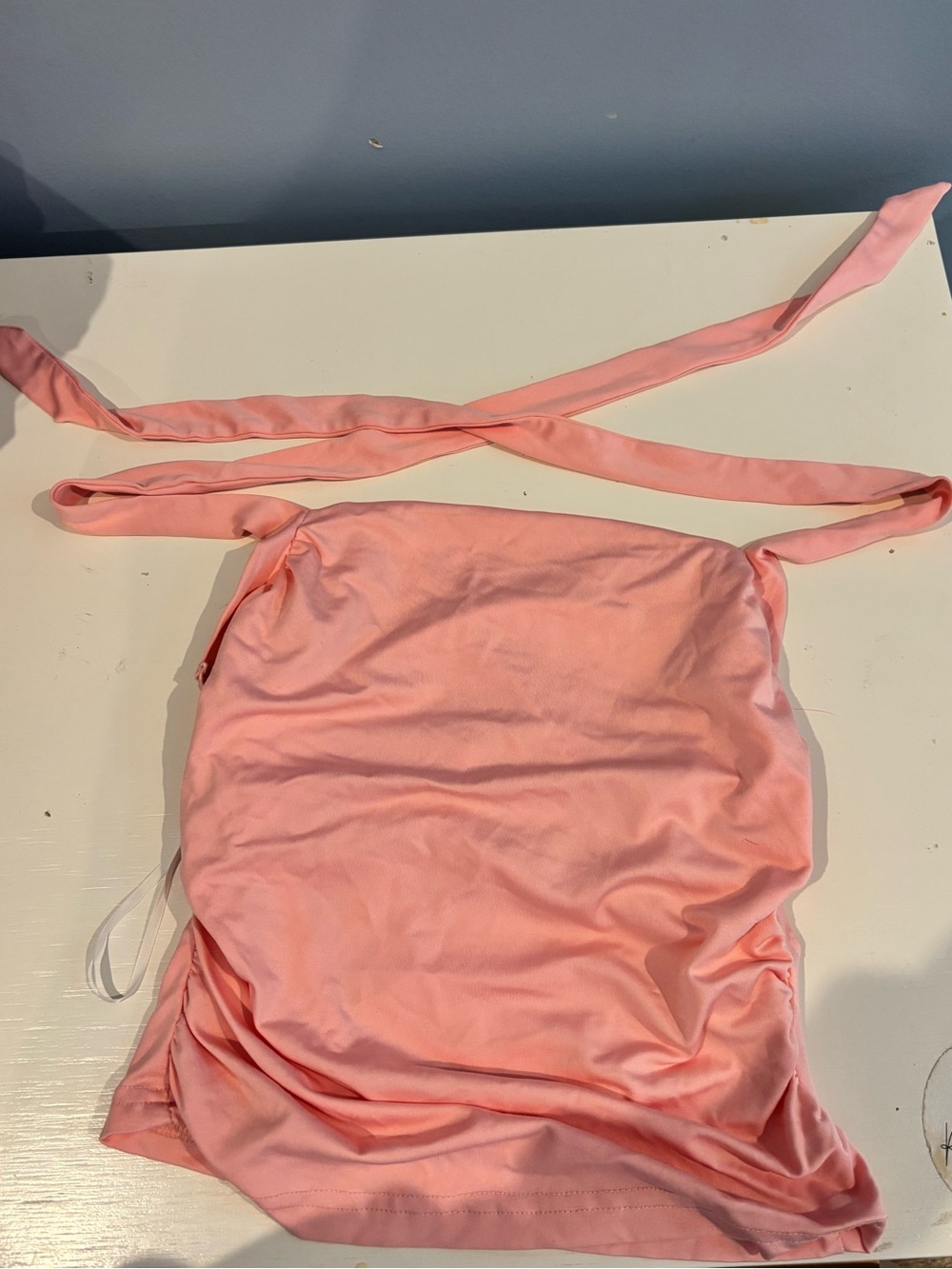 Amazon Pink Halter Tank Top